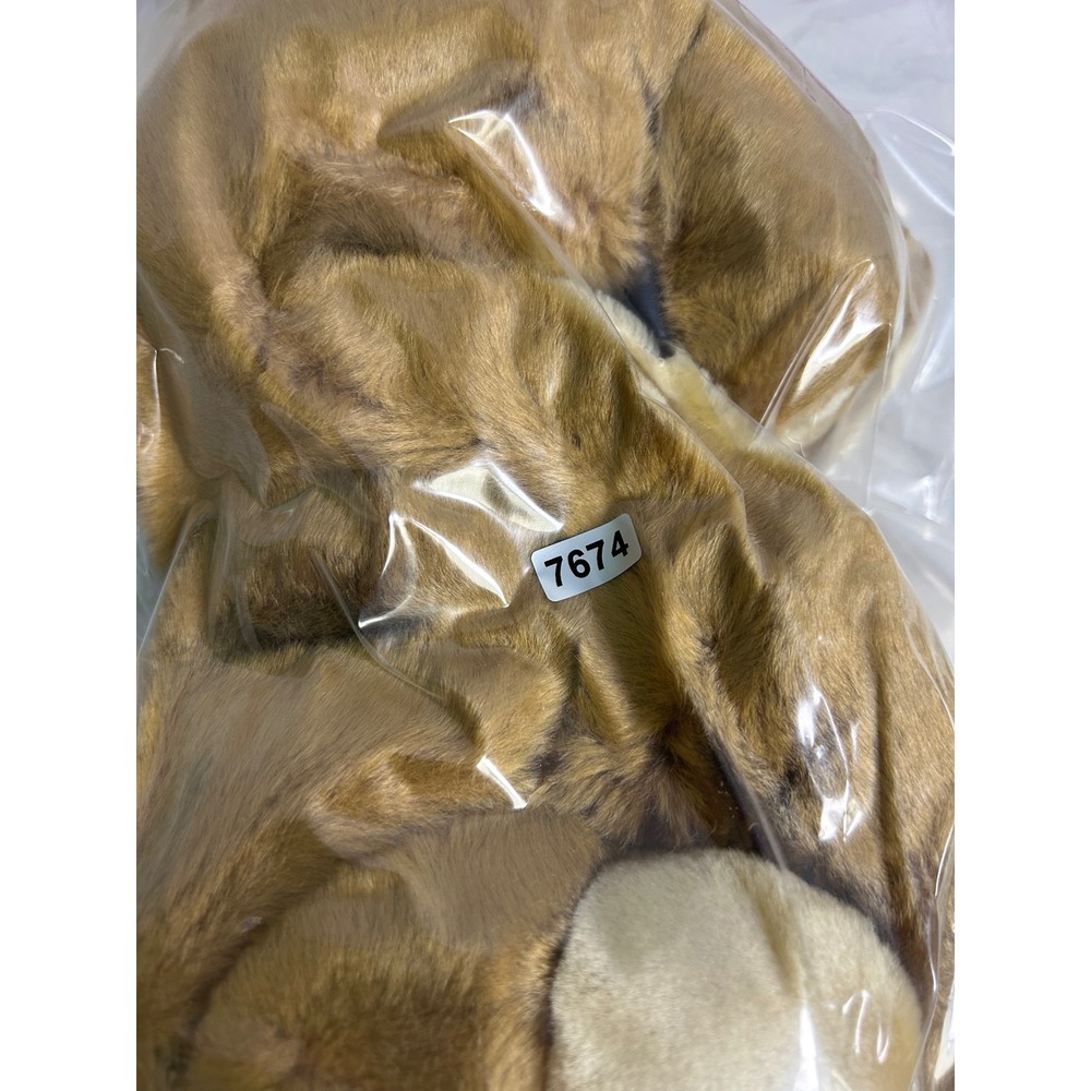 Vintage Animal Alley Toys R Us Dog 13" Brown Tan Floppy Ear Plush 2000 Puppy - Picture 11 of 11